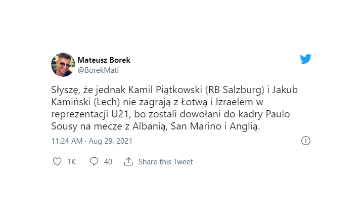 PILNE! Paulo Sousa DOWOŁUJE DWÓCH piłkarzy do kadry na najbliższe mecze!